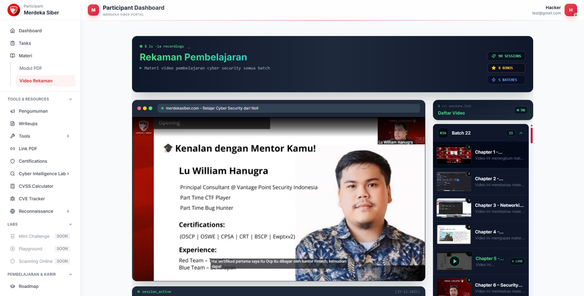 Portal LMS